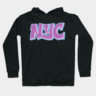 NYC (Pink/Ultra Blue) Hoodie